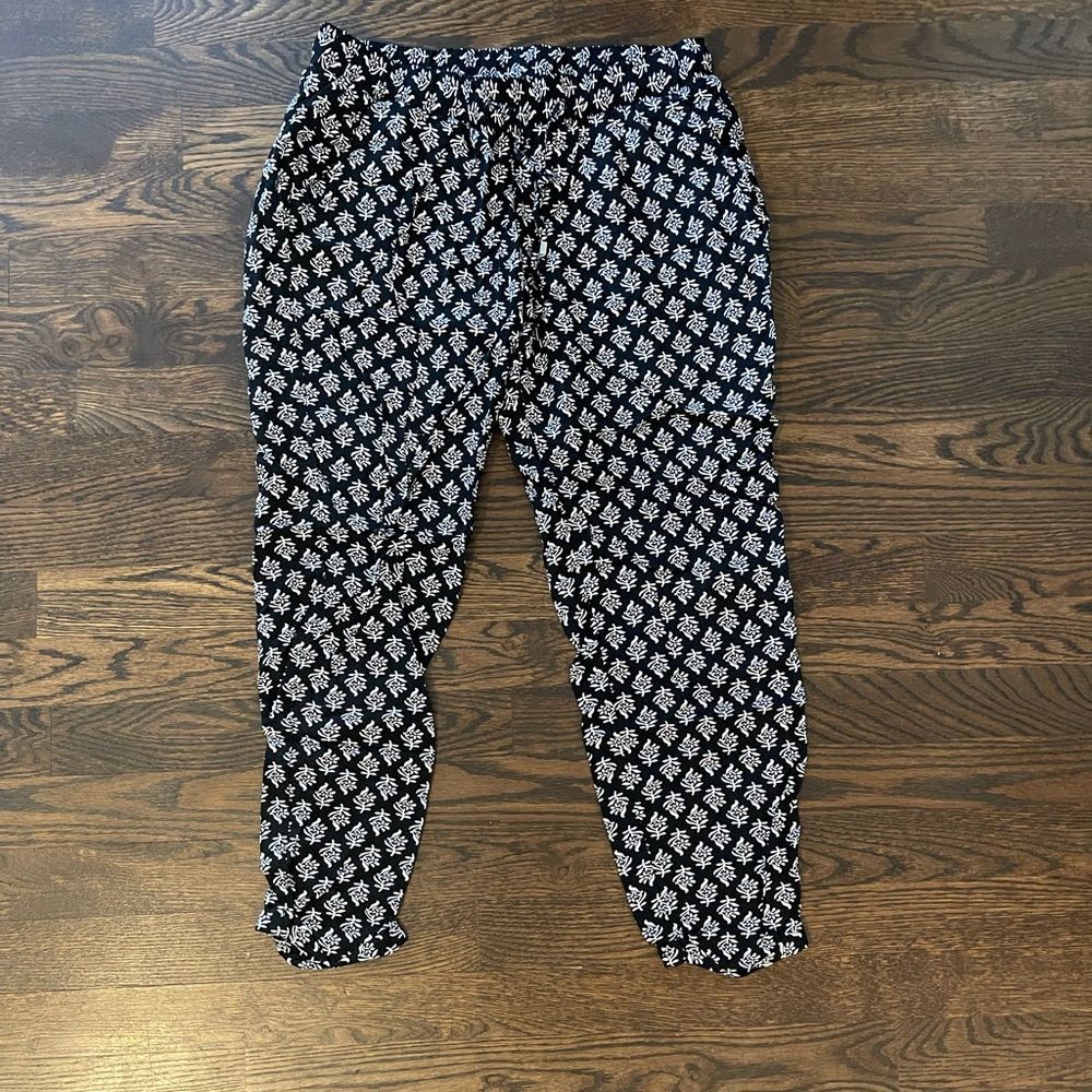 Printed Drawstring Pants